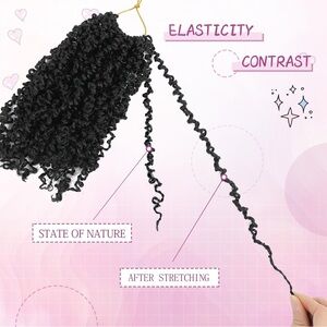 Hair Mini Twist Crochet Hair 1inch Passion Twist Hair Spring Twist